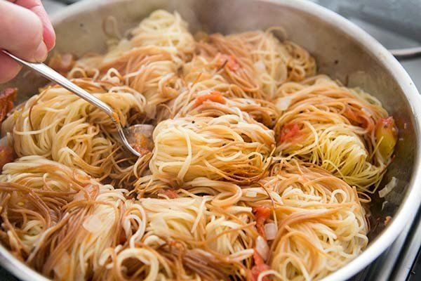 Delicious Mexican Angel Hair Pasta with Boruto