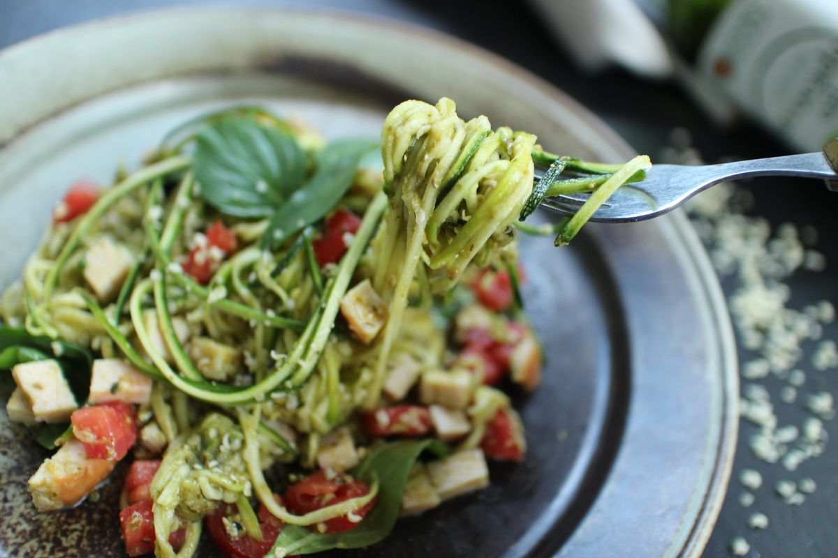 Zucchini Pasta Meal