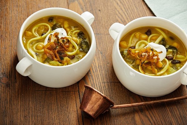 Canned Noodle Soup from Scratch with Chicken Breast