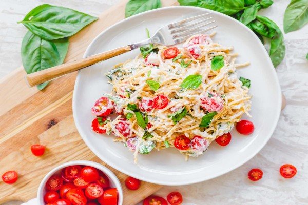 Lemon Ricotta Zucchini Pasta Half-Baked Harvest