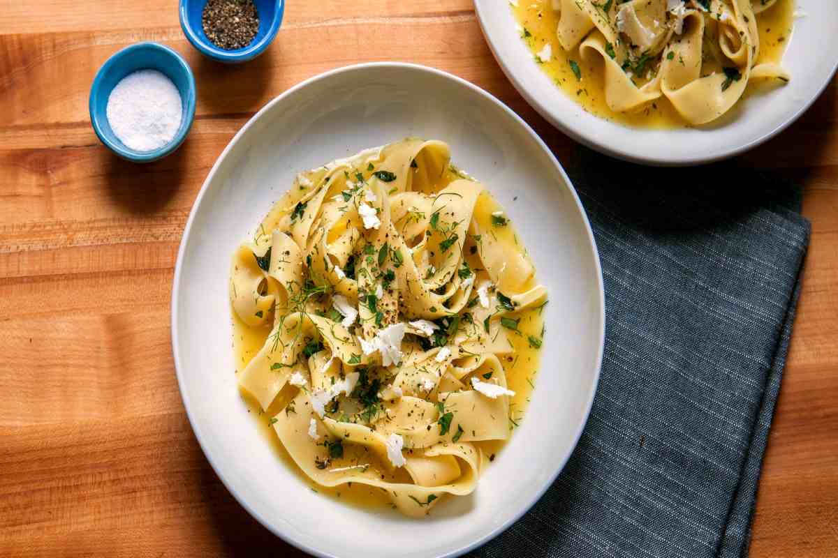 Zucchini Pasta Recipe with Parmesan