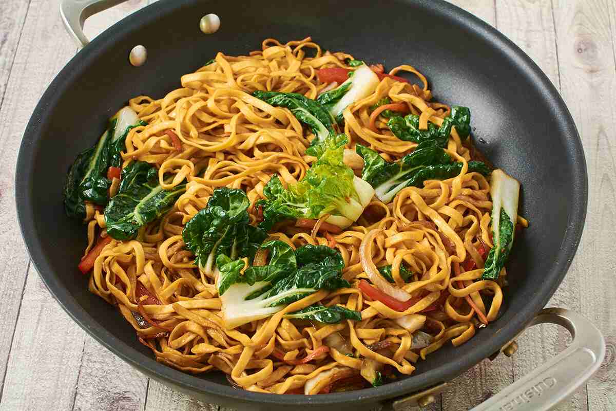 Angel Hair Rice Noodle Stir Fry