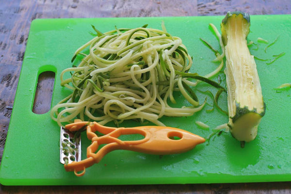 Zucchini Pasta Tool, How to Make Them Tasty