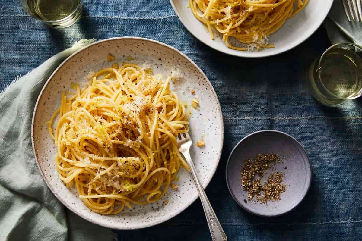 Microwave Angel Hair Pasta