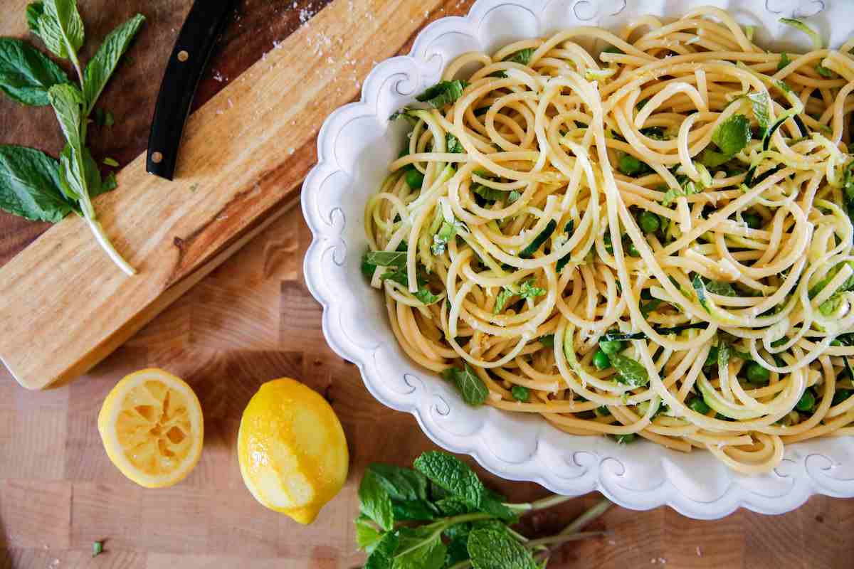 Lemon Butter and Zucchini Pasta Recipe