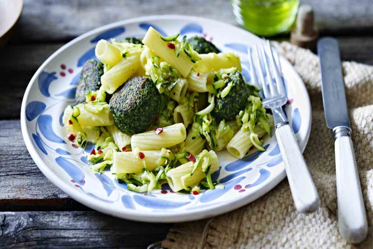 Spinach Pasta Recipe with Ricotta cheese