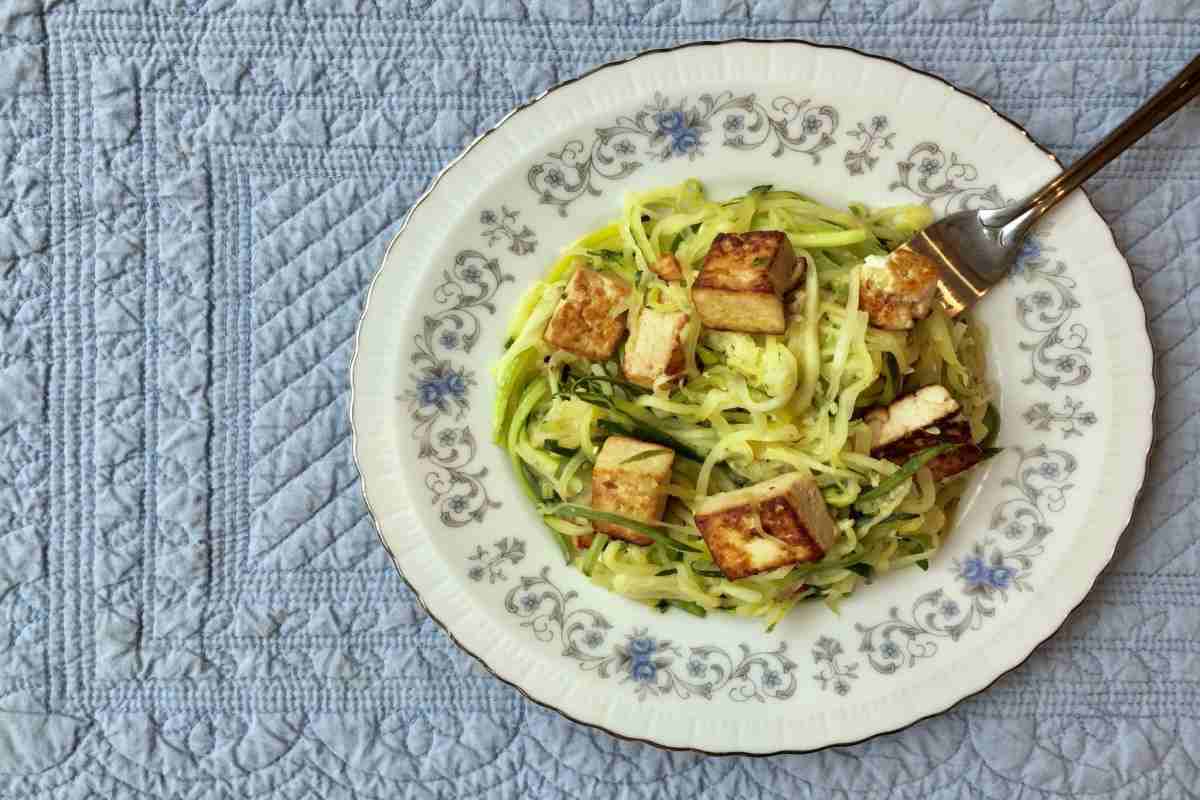 Crispy Zucchini Noodles