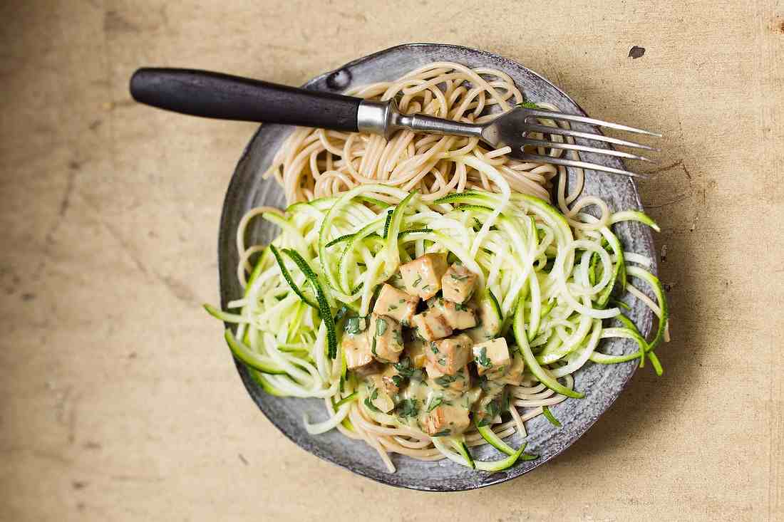 Crispy Zucchini Noodles