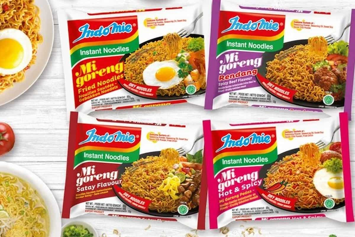  Carton Of Indomie Noodles; Hot Spicy Special Curry Onion Flavors Prevent Anemia 