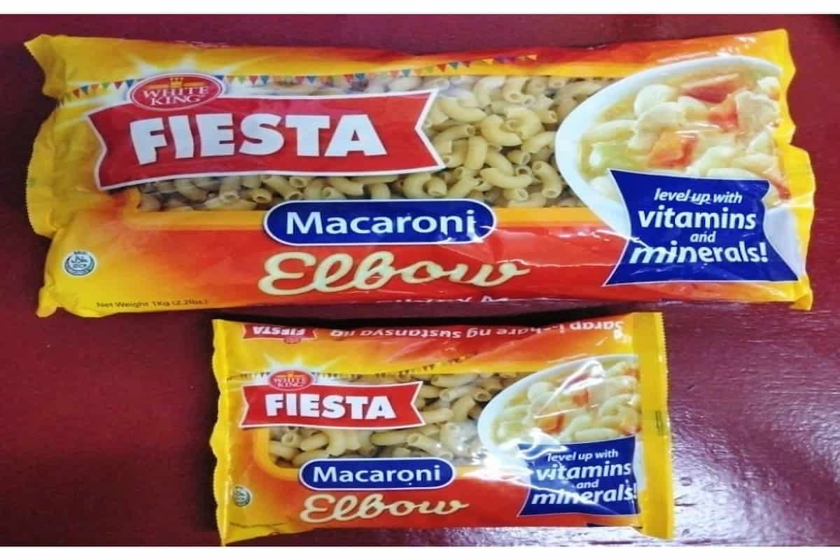  Fiesta Elbow Macaroni 200g (Gomiti Pasta) Firm Texture Wheat Flour Made 