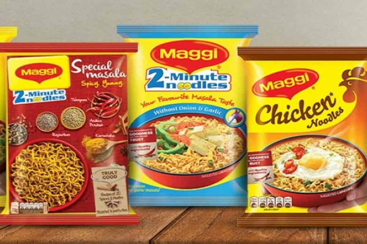 Maggi Noodles Family Pack; Contain Manganese Iron Sodium Prevent Anemia